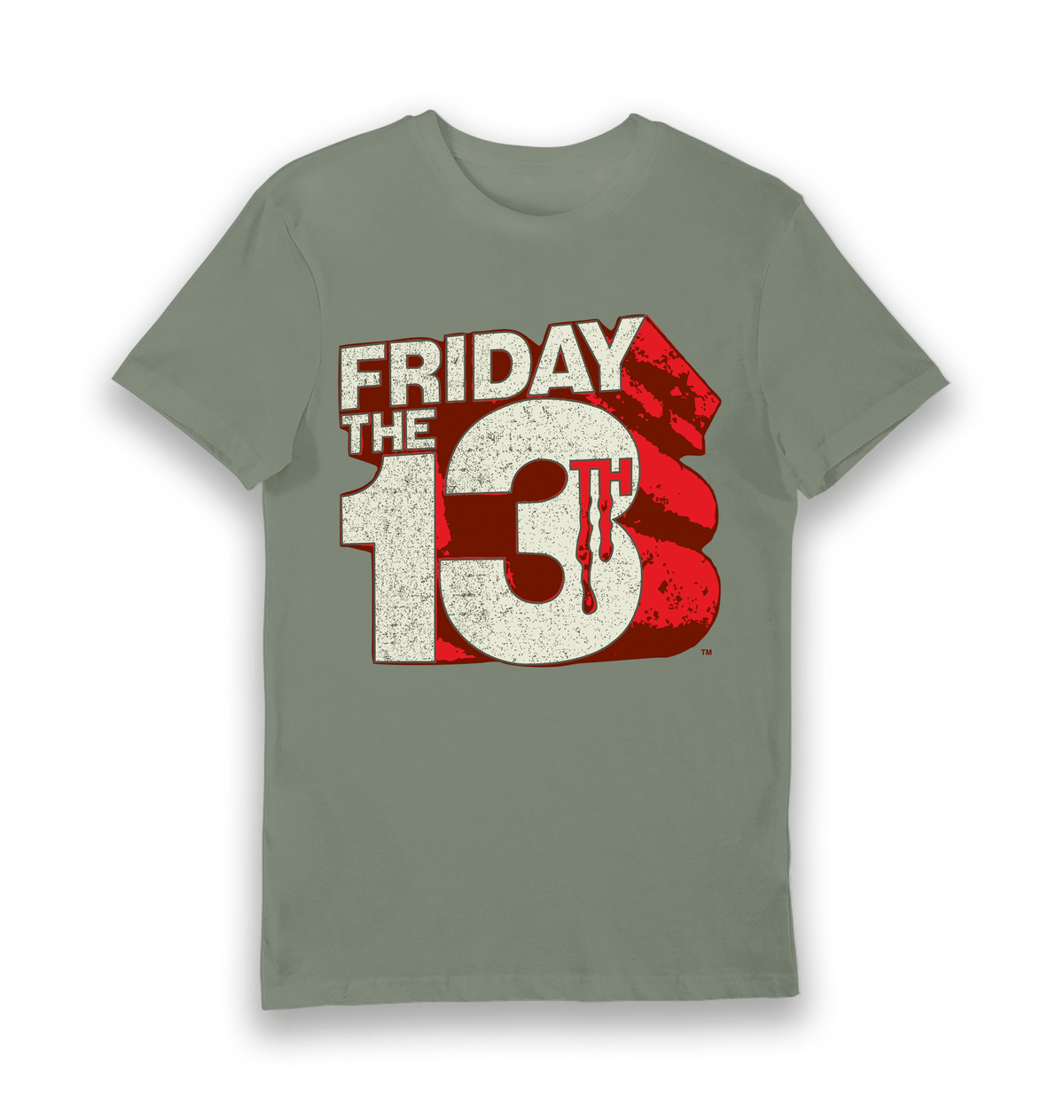 T-shirt adulte Friday the 13th logo géant