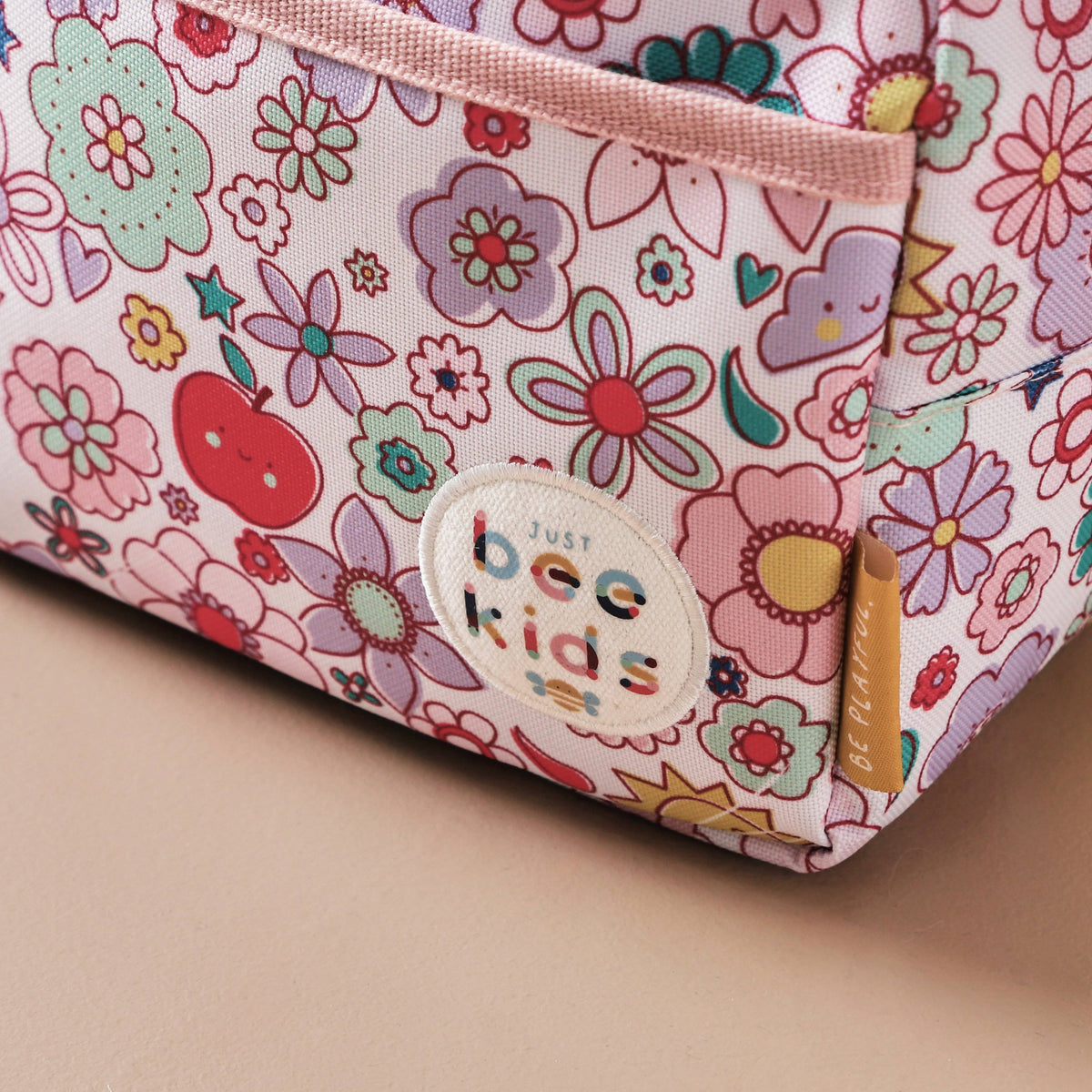 Sac Sac à Lunch Isotherme Floral Rétro pour Enfants