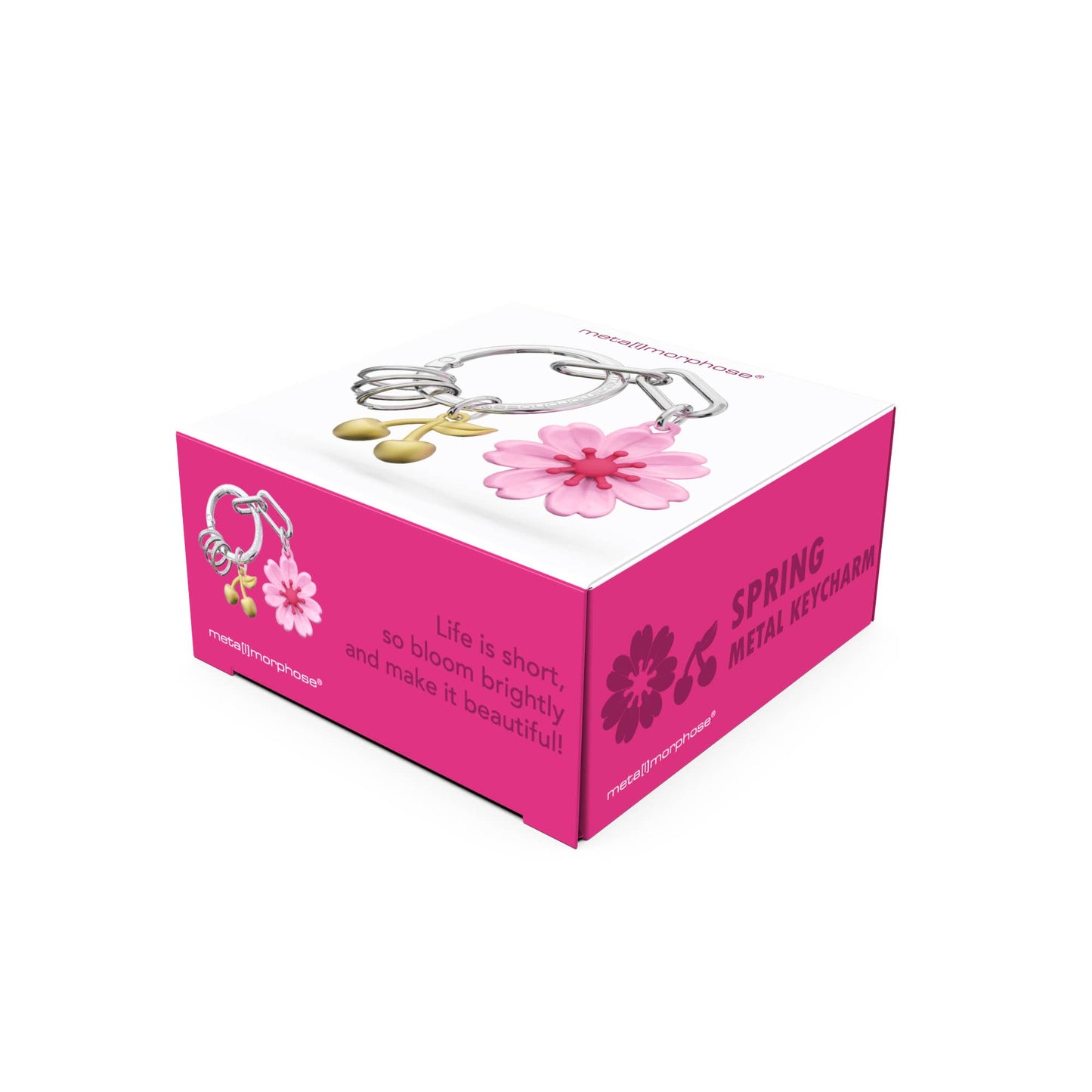 Porte-clés charms Fleur de Cerisier