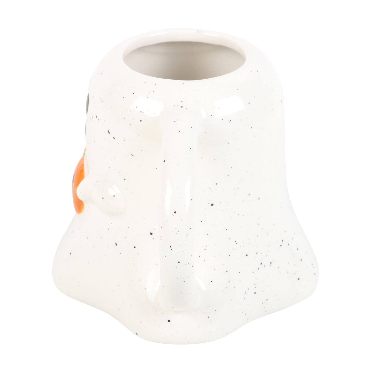 Ghost Mug with Pumpkin