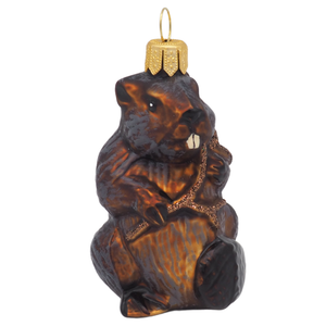 Boule de Noël Castor