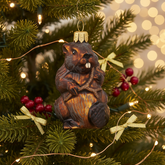 Beaver Christmas Ball