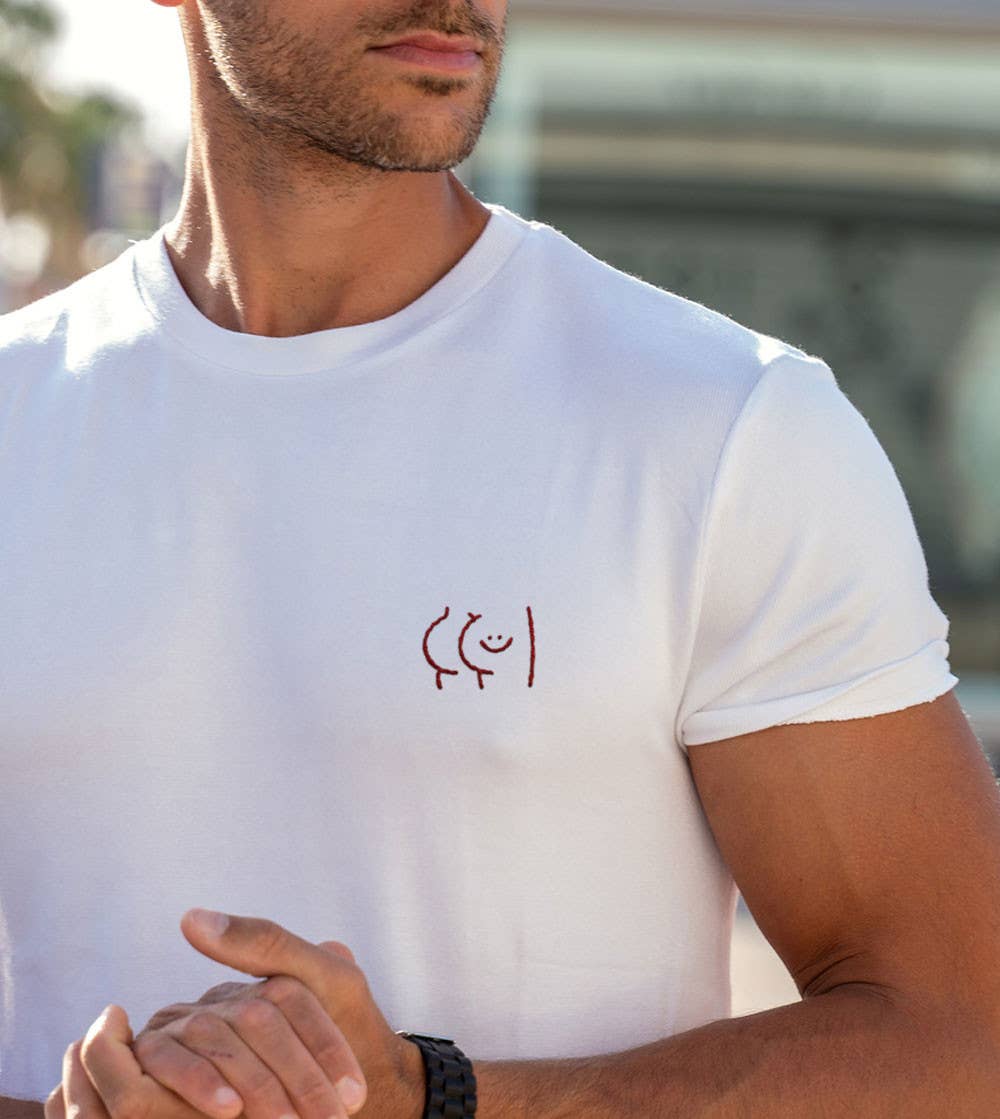 Embroidered T-shirt - Little Butt