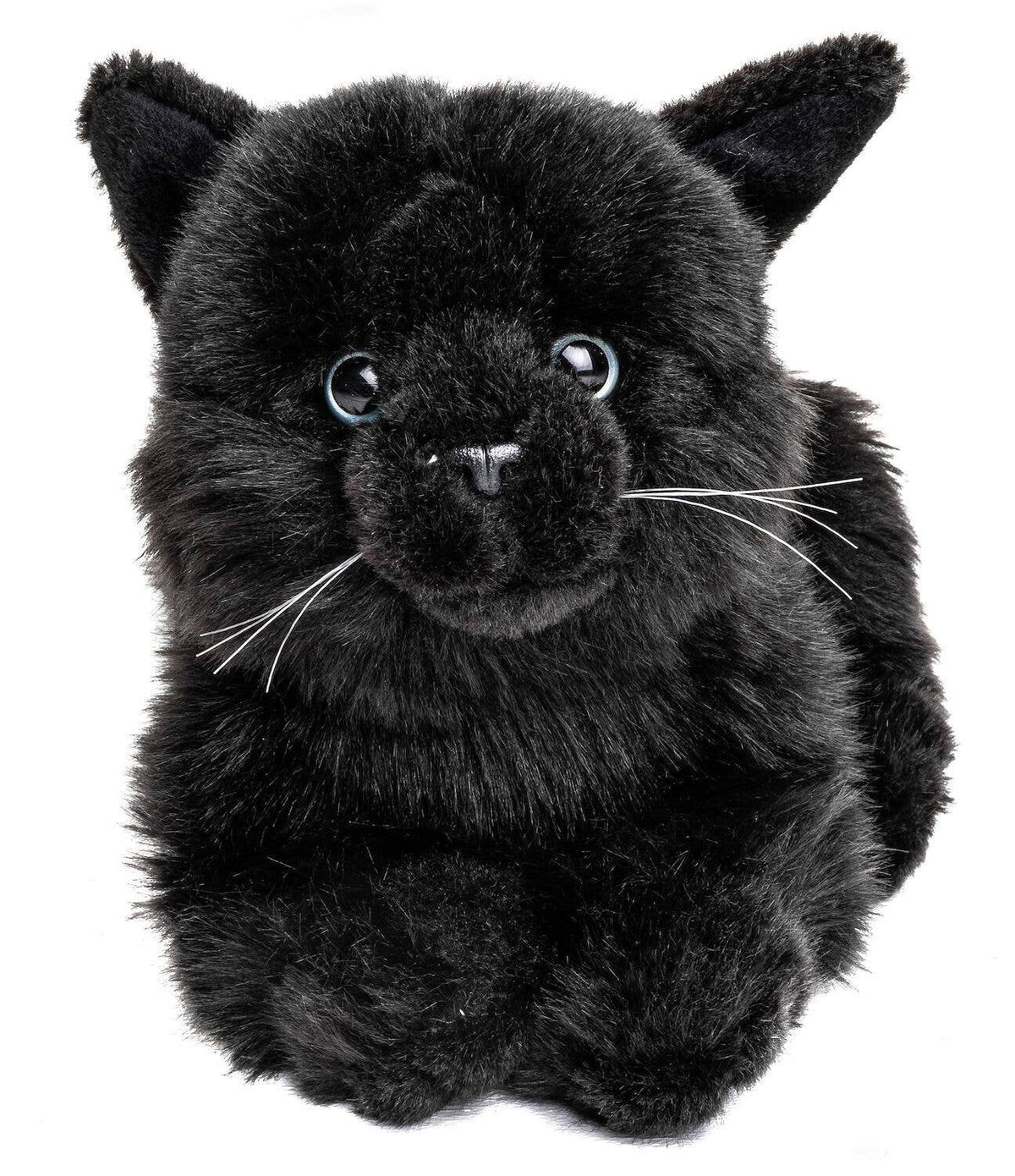 Peluche Chat Noir Couché