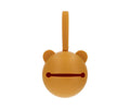 Porte-sucette en Silicone Ours Moutarde