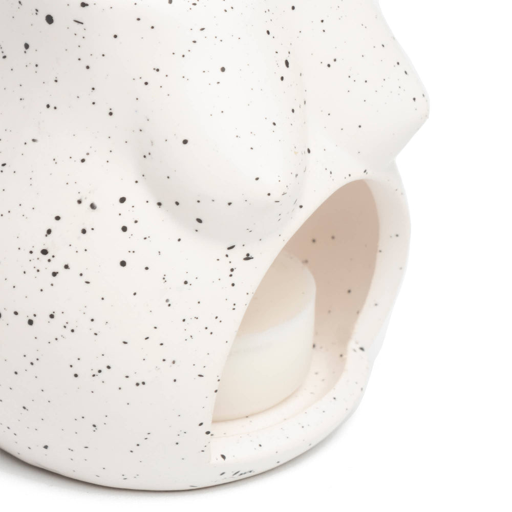 Bougeoir Ouvert Blanc Tits
