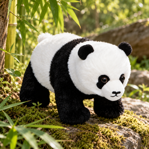 All About Nature Panda Plush – Wild Planet