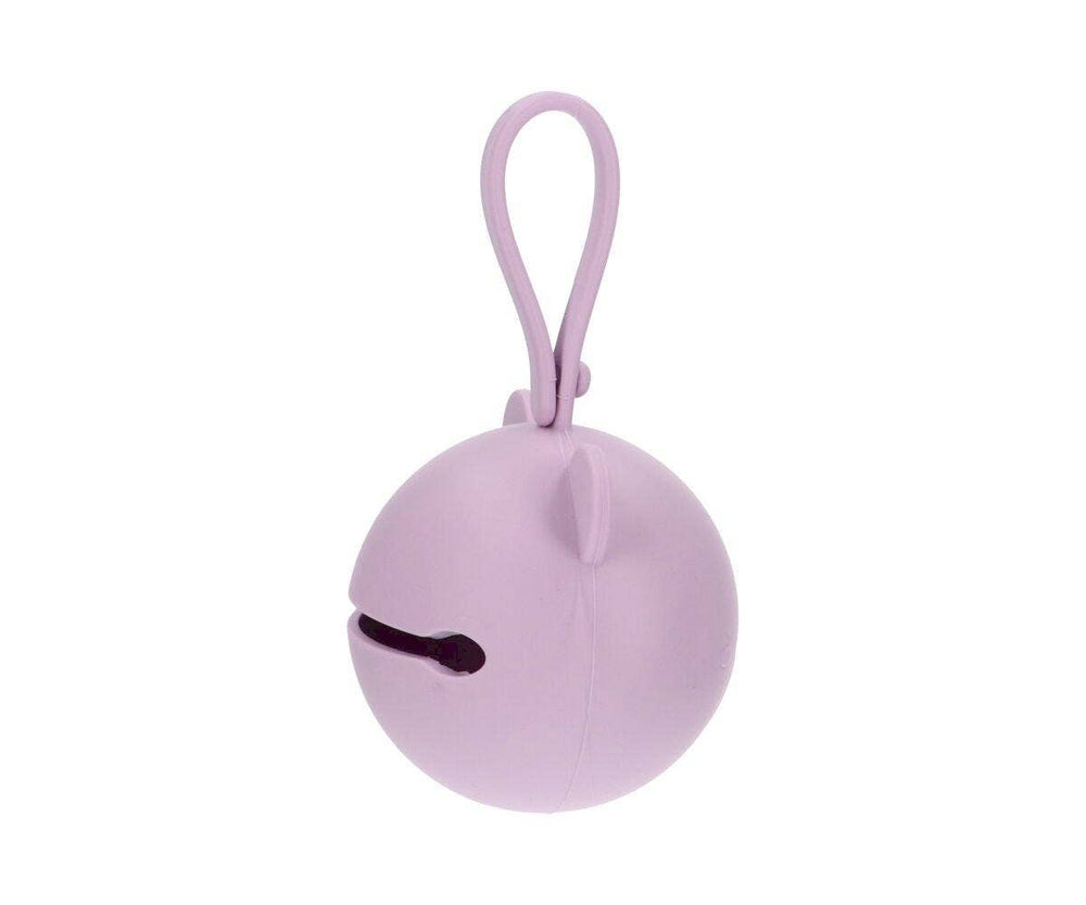 Porte-sucette en Silicone Ours Lilas