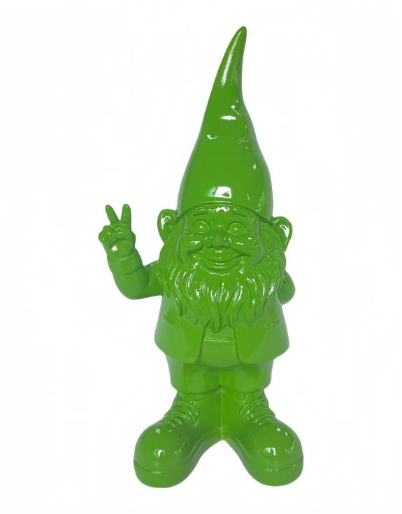 Nain de jardin "Paix" vert M