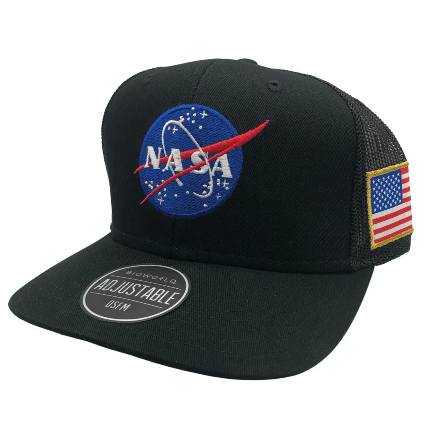 Casquette NASA patch courbé