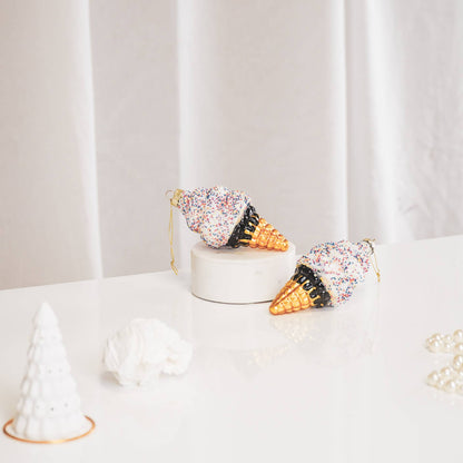 Boule de Noël Glace à l’italienne