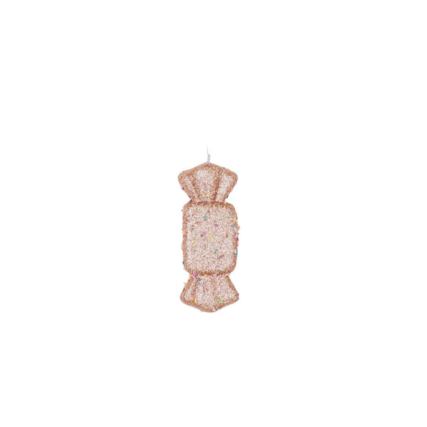 Cintres de Noël - 3 bonbons en mousse au caramel, marron/Disco Dip - S3-5.5x