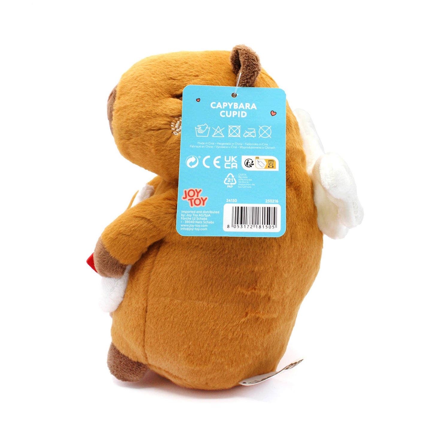 Peluche Capybara Cupidon