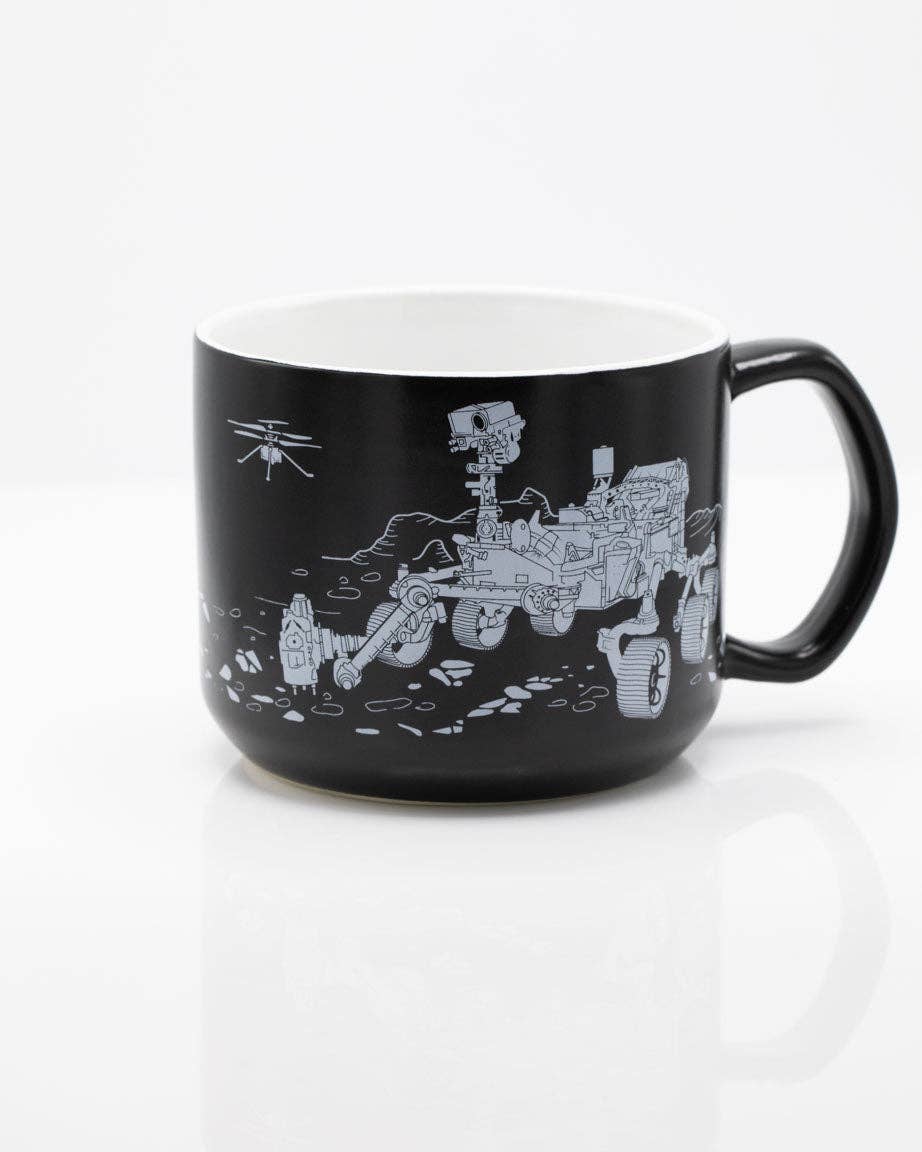 Mug Rover Perseverance – produit scientifique Cognitive Surplus EU, vue 1