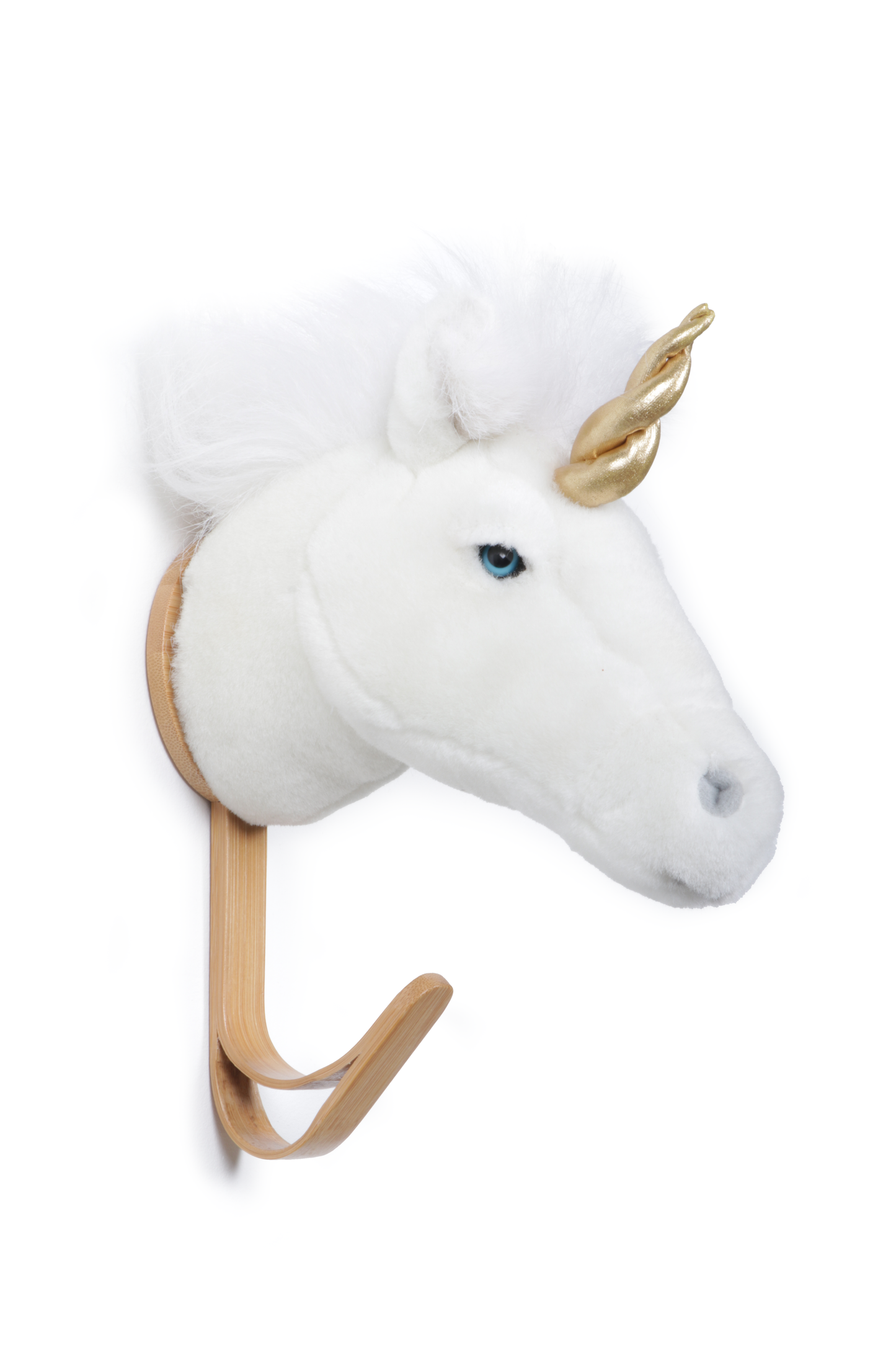 White Unicorn Coat Rack