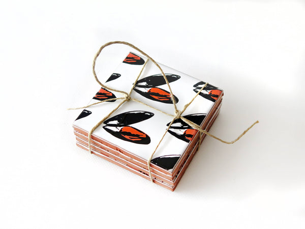 Sous-verres en céramique Moules design