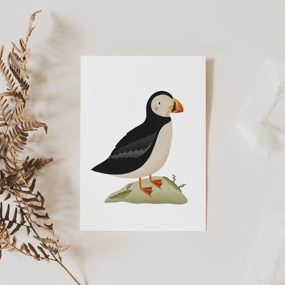 Puffin Greeting Card
