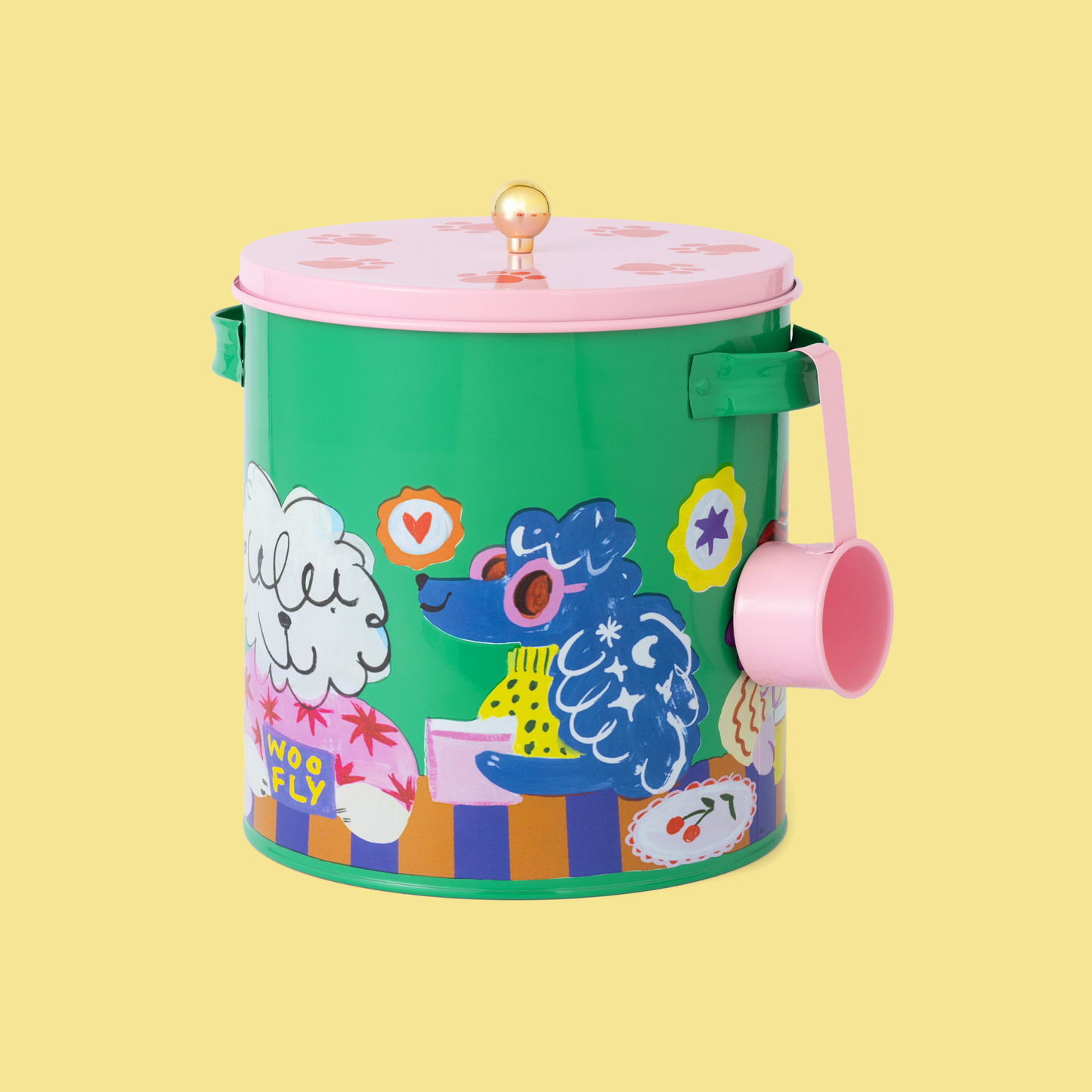 Cool Dogs Club opbergdoos en schep