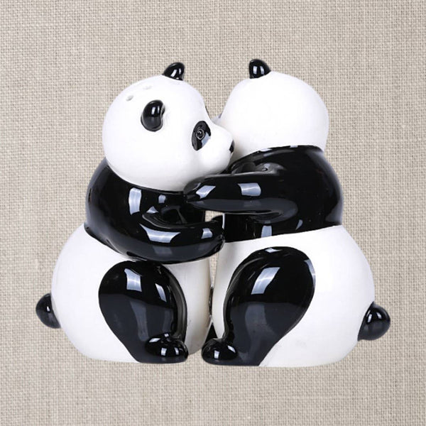 Zout en peper knuffelpanda's