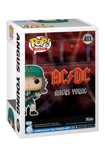 Pop! Angus Young in green outfit 