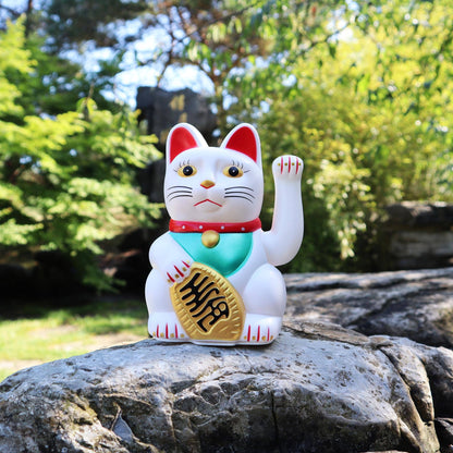 Lucky white cat 15cm