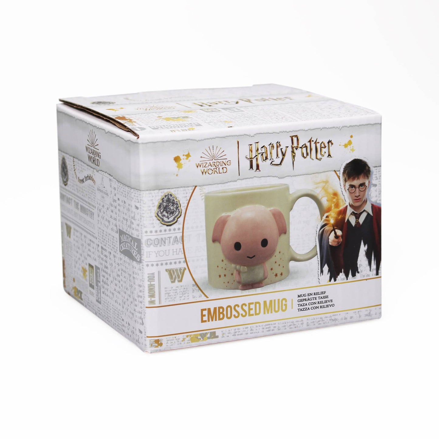Mok van karton met reliëf (350 ml) - Harry Potter Kawaii (Dobby)