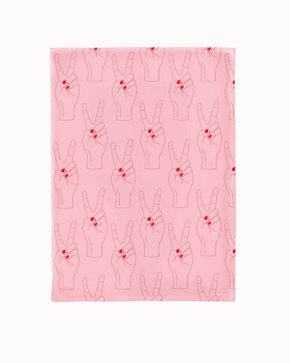 Organic kitchen towel - Peace