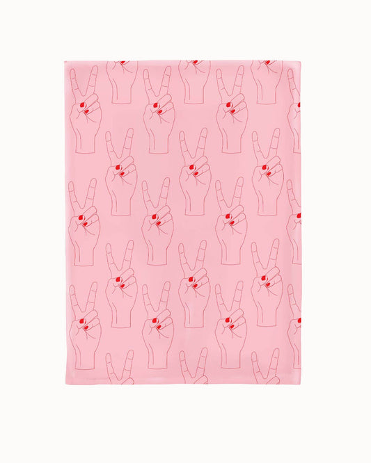 Organic kitchen towel - Peace