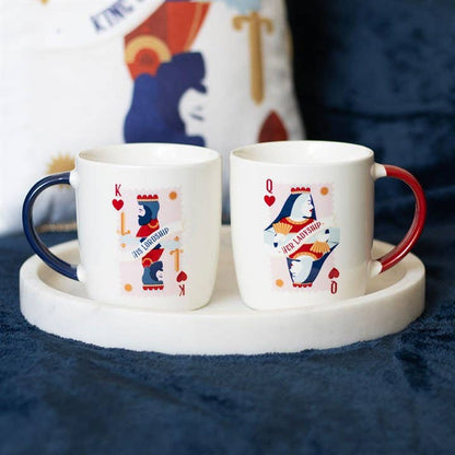 Tasse Cartes à jouer - Reine de Cœur