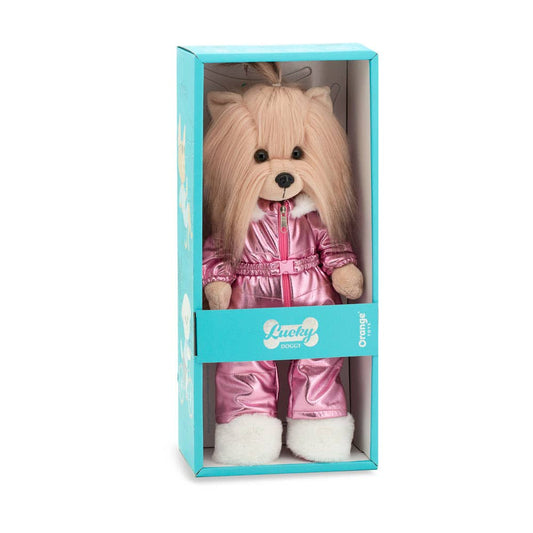 Poupée Lucky Yoyo Chien : Montagne de Neige - 38 cm