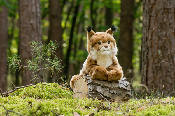 Peluche Lynx Couché - Teddy Hermann