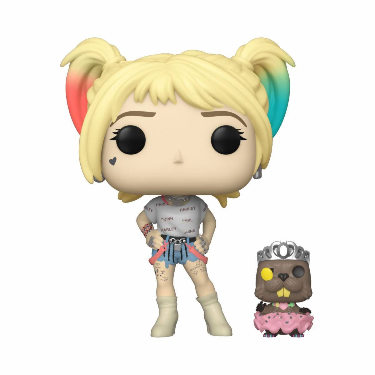 pop harley quinn with beaver 308