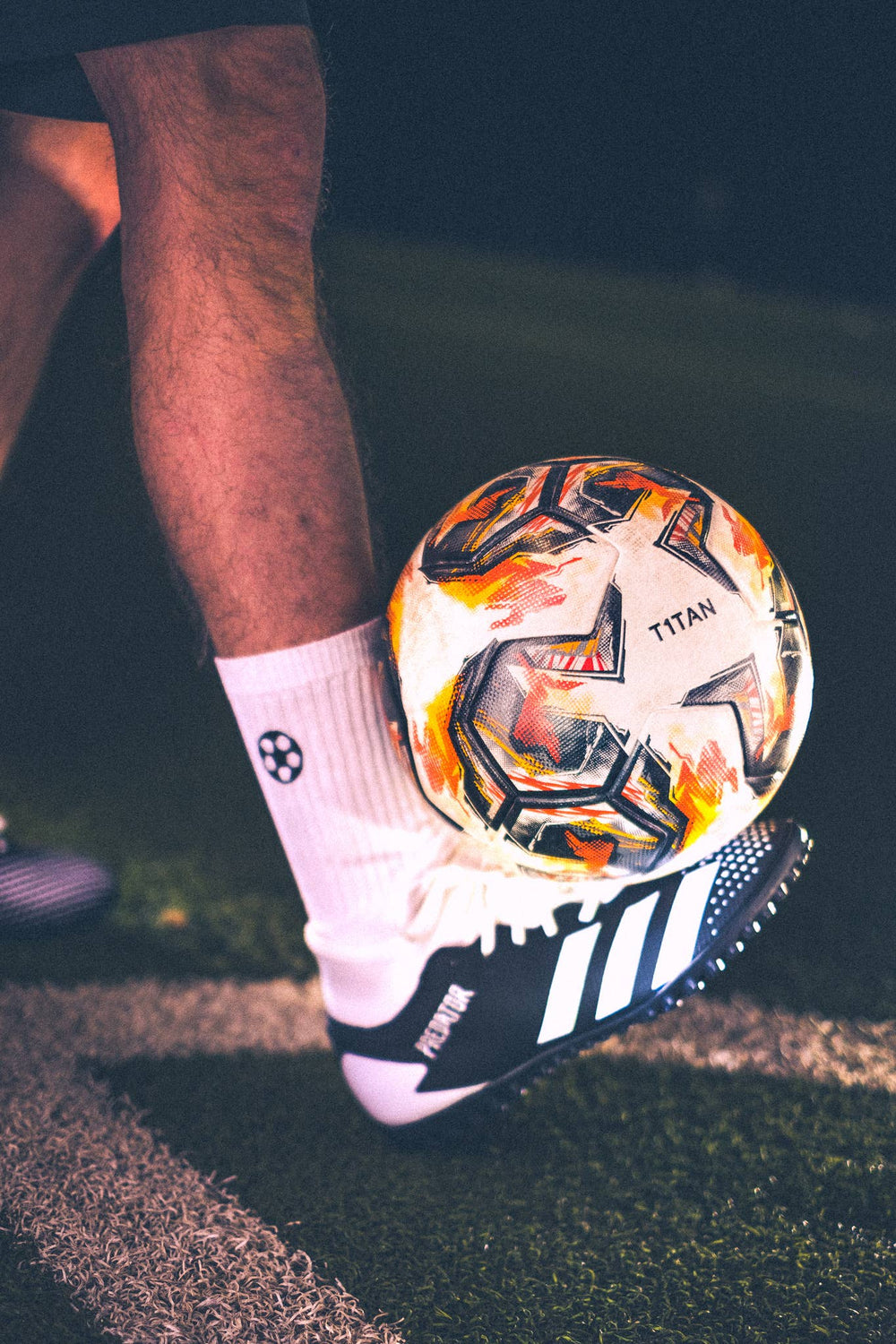 Chaussettes de sport brodées - Football