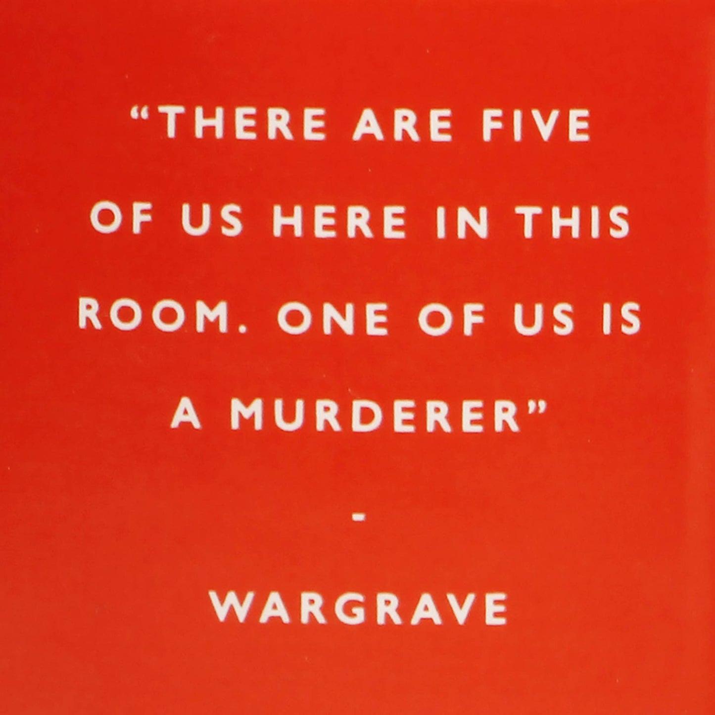 Agatha Christie “And Then There Were None” Mug