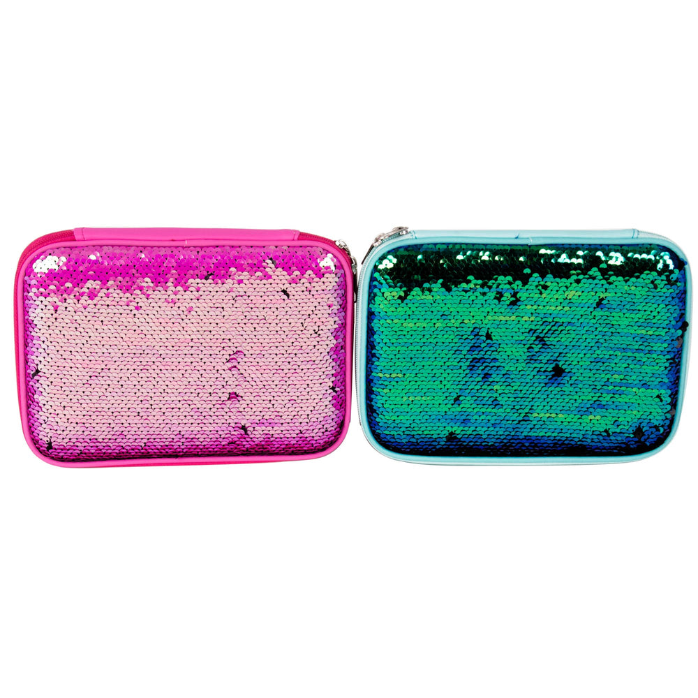 Trousse à Paillettes Sirène/Rose