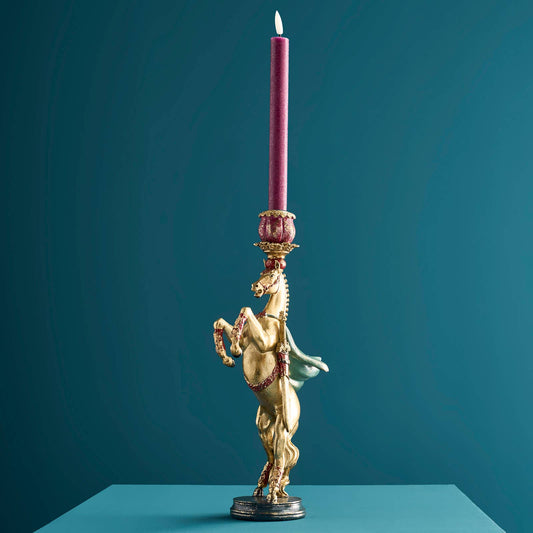 Chandelier Cheval de Cirque, Or, 17,5 x 9,5 x 36,5 cm