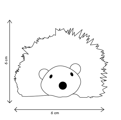 Peluche Amis du Jardin - Hérisson