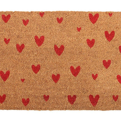 Paillasson Cœurs d'Amour Rouges