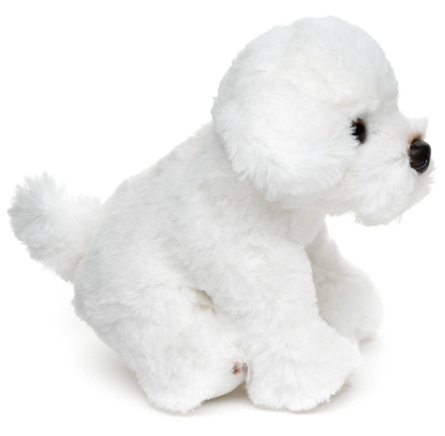 Maltese Bichon plush sitting