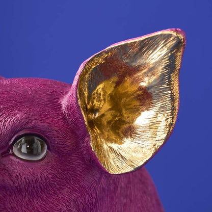 Lampe de table Cochon Rose