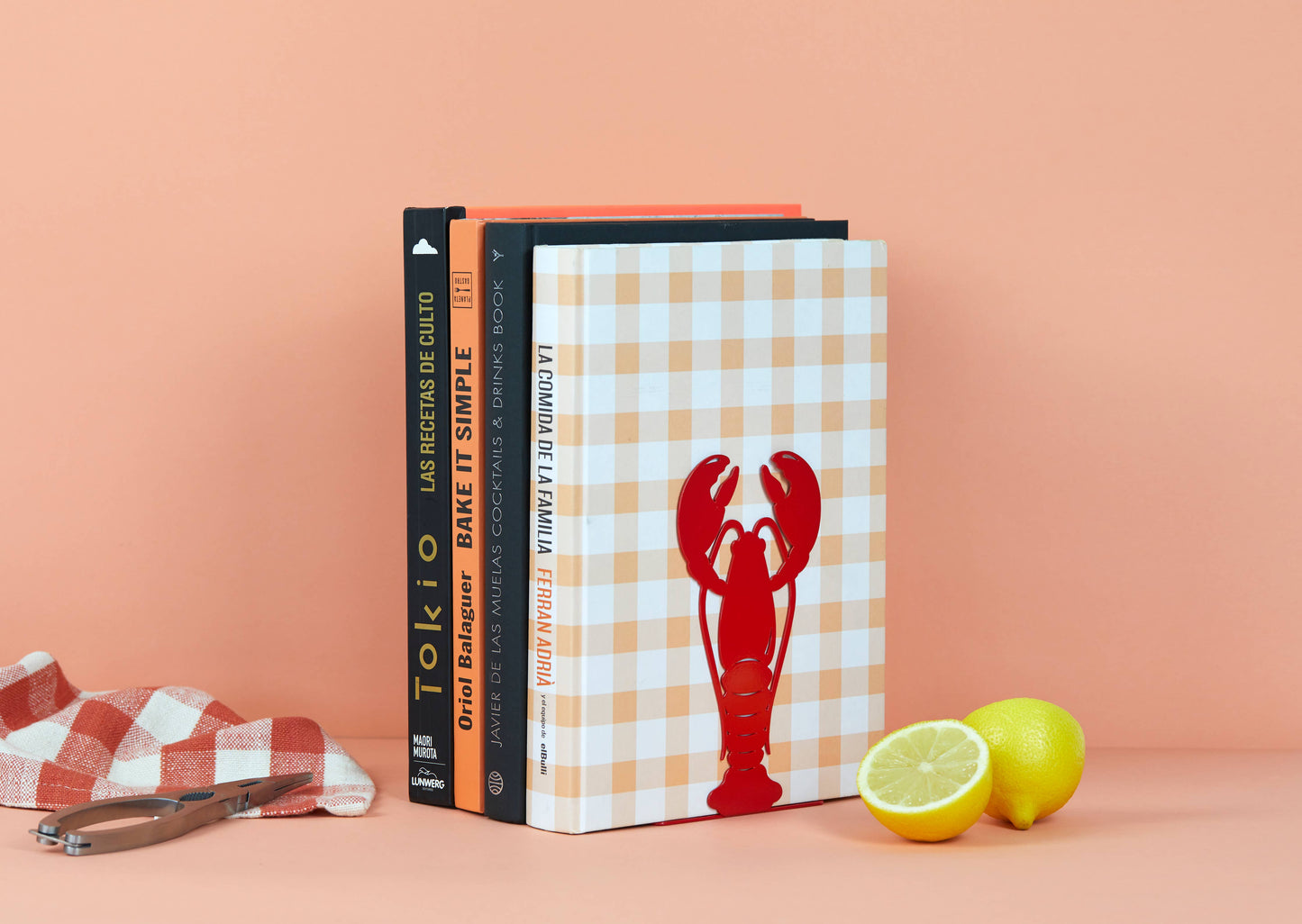Red Lobster Bookends