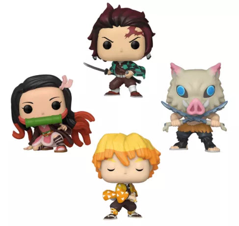 Funko Demon Slayer Pop! - 4-PACK (SE)
