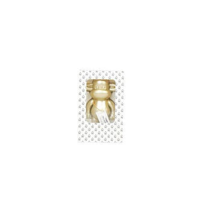 Ornament - Aapje beeldje 'De Legende' - Polyhars - Goud - 11x7x19cm
