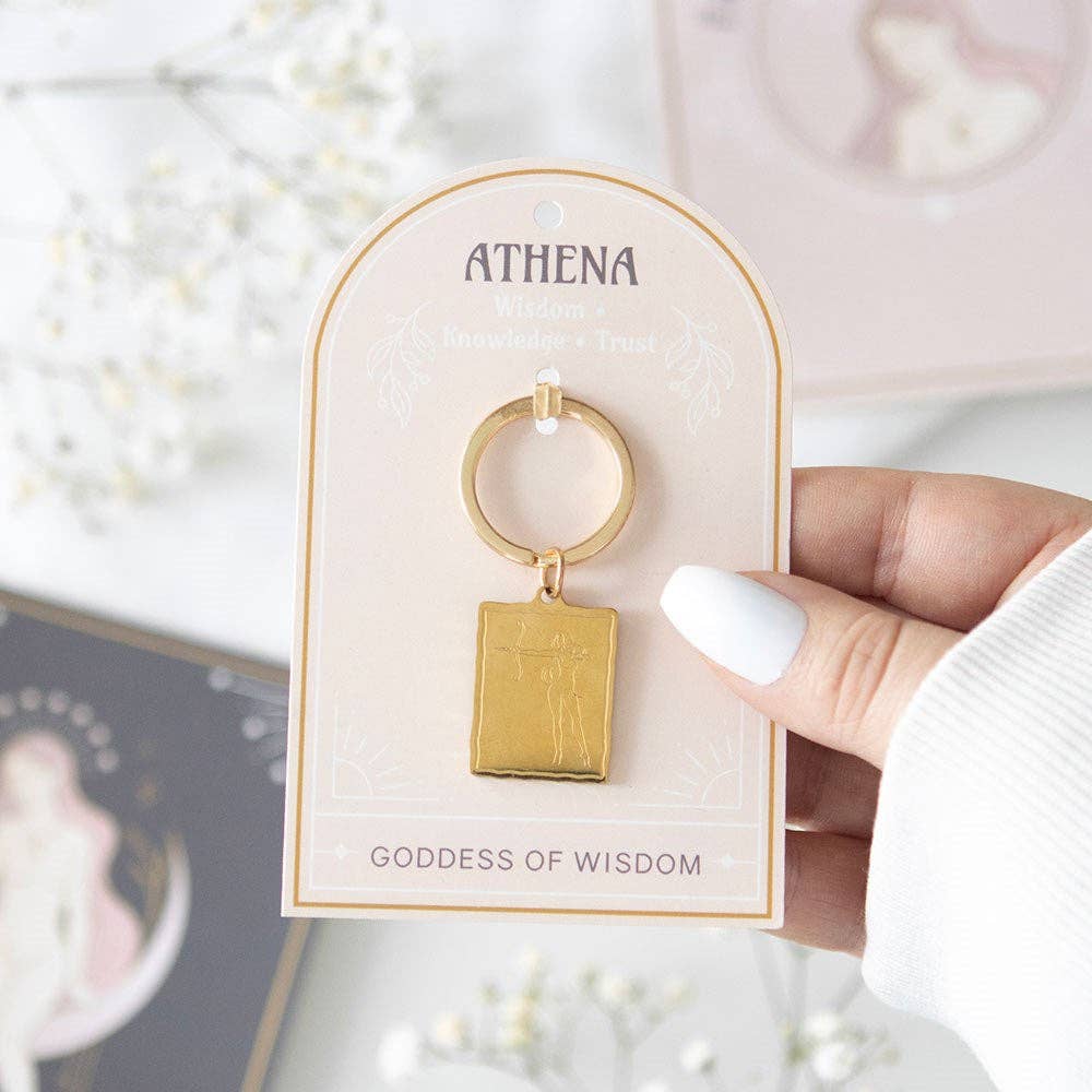 Porte-clés Talisman Déesse Athéna
