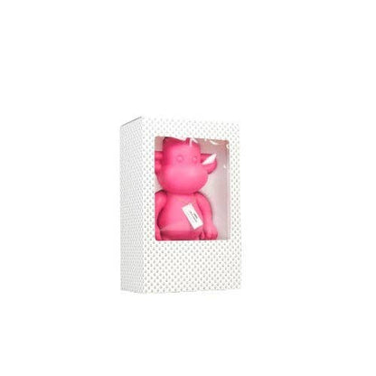 Decoratie - Apenbeeldje 'De Legende' - Hars - Roze - 33x21x50cm