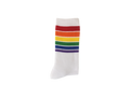 Regenbooggestreepte sokken