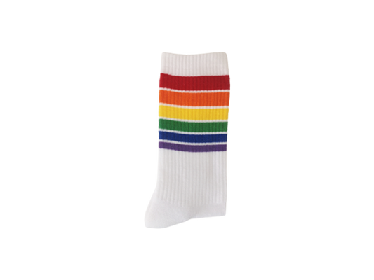 Chaussettes Rayures Arc-en-ciel