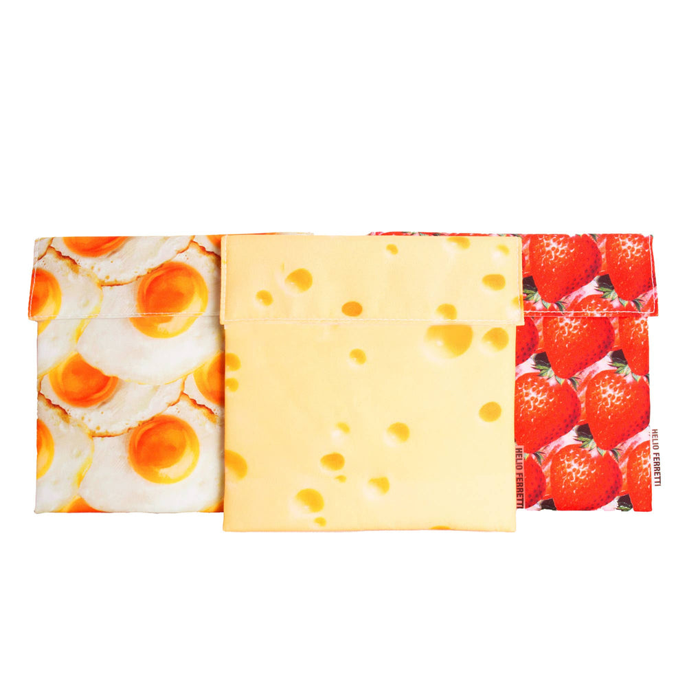 Sac à Encas Anti Tache Œuf au Plat