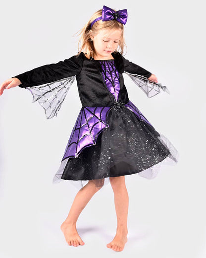 Robe Spider W avec bandeau 110-116 cl 4-6 ans