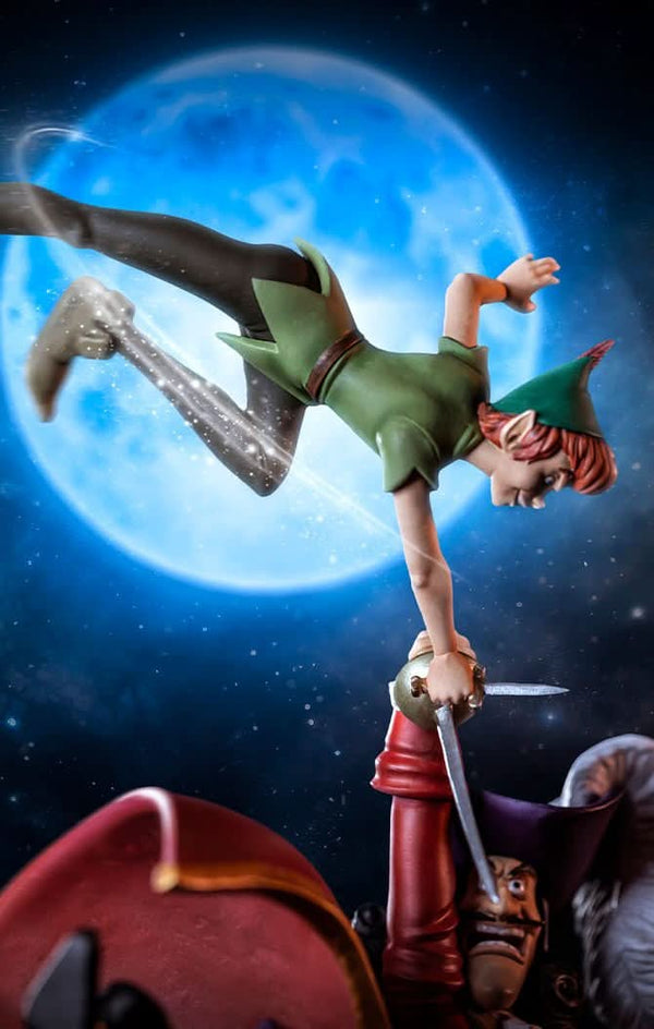 Statue Peter Pan vs Hook - Disney 100th - Peter Pan - Art Scale 1/10 - Disney Classics